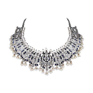 Collier de perles Meera Jaipur Neel - Product Image 3
