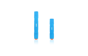 Lampe torche industrielle LED 190lm, étanche IP64, protection contre les chutes de 2m, corps en polymère antidérapant, bleu, tactique, pour un usage quotidien - Product Image 2