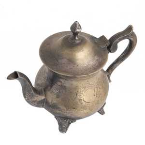 Skies Trader Vintage Brass Engraved Double Wall Whistling Eco-Friendly <b>Teapot</b> Ornate Golden Moroccan Pitcher Traditional Serving - Product Image 3