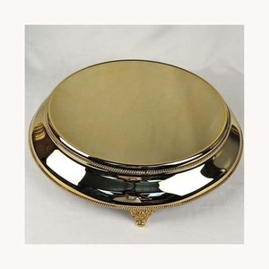 Luxury Dessert Display Metal Cake Pastry Stand Customized Stylish New Design Cake Serving Stand For Hotel Restaurant Use - Product Image 1