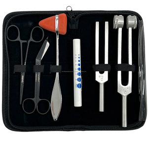 Kit de Diagnostic ORL Manuel 6 Pièces : Diapasons, Otoscope, Spéculum, Forceps, Ciseaux – Trousse d'Examen Clinique pour Hôpital - Product Image 5