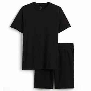 Nouveaux ensembles d'été respirants pour hommes : T-shirt personnalisé et short imprimé à manches courtes – Vente en gros - Product Image 3