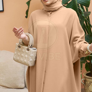 Comfortable Soft Breathable Elegant Women <b>Abaya</b> for Daily Wear Floor Length - Product Image 5