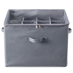 Contenitore Portascarpe da Sottoletto con 16 Scomparti e Divisori Regolabili, Organizzatore per Sandali - Product Image 2