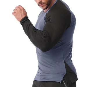 Camiseta de Compresión de Manga Corta para MMA, Ropa Deportiva Tejida, Ajustada, con Diseños Nuevos para Entrenamiento - Product Image 3