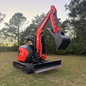 รถขุดไฮดรอลิกขนาดเล็ก Kubota U48-5 มือสอง พร้อมใช้งานสำหรับงานก่อสร้าง การเกษตร และงานสาธารณูปโภค - Product Image 4