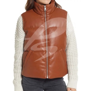 Gilet léger pour femmes PIHA SPORTS, gilet d'hiver chaud, imperméable, coupe-vent, en nylon/polyester, veste matelassée, fermeture éclair - Product Image 4