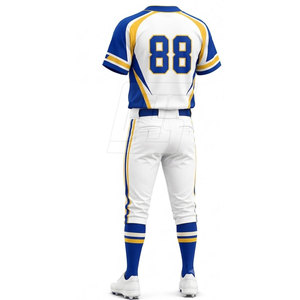 Uniforme de Béisbol de Alto Rendimiento, Diseño Flexible, Tela Transpirable, Ideal para Uso en Equipos Escolares, Universitarios y de Club - Product Image 3