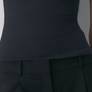 T-shirt basique pour femme en coton premium respirant, idéal pour le quotidien, prix fabricant, design uni avec logo. - Product Image 5