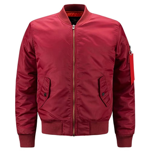 Premium New Custom Print Embroidered Windbreaker Jacket High Quality Casual Bomber Jacket Streetwear Clothing Men Bomber Jacket - Product Image 2
