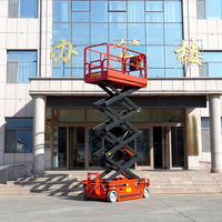 Mesa Elevatória Hidráulica Manual Tipo Tesoura com Plataforma de Elevação e Transporte de Cargas
