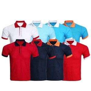 Polo de golf en coton brodé avec impression personnalisée Chemises de sport pour hommes T-shirts polo avec logo Broderie décontractée par sublimation Soie OEM Pcs - Product Image 1
