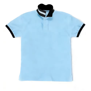 Camiseta de Hombre de Alta Calidad, 100% Algodón, Logotipo Bordado Personalizado, Camiseta de Talla Grande para Hombre, Manga Corta, Polo, Camisas para Hombre - Product Image 2