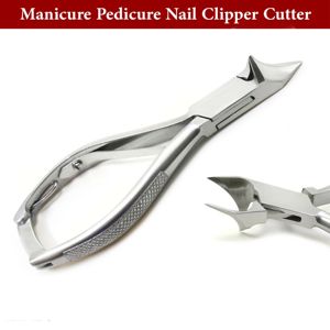 Coupe-ongles en acier au carbone de 14 cm, forme demi-lune incurvée, pour ongles incarnés et épais, avec verrou de sécurité enfant et ouverture large - Product Image 2