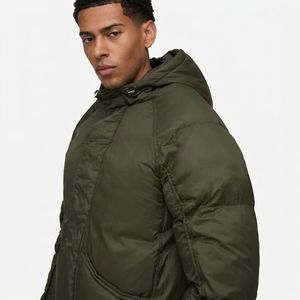Chaqueta acolchada al por mayor, chaqueta puffer personalizada de streetwear, chaqueta puffer al por mayor para marcas de streetwear estadounidenses, MOQ bajo - Product Image 5