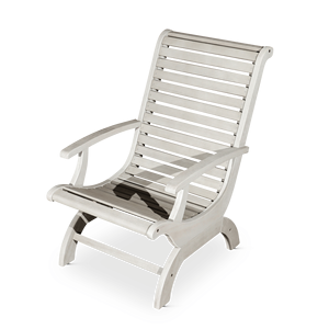 Sedia da giardino in eucalipto grigio Driftwood - Product Image 2