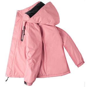Veste softshell imperméable pour femme pour activités de plein air-randonnée tactique coupe-vent avec rembourrage en coton style bombardier - Product Image 2