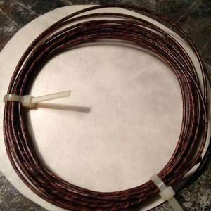 image is of a hank of braided <b>cord</b> kind of string but difficult to identify the exact as <b>leather</b> or gut - Product Image 4