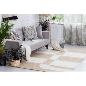 ชุดพรมปูพื้นในร่มรูปทรงเรขาคณิตแบบมือที่ทันสมัยการออกแบบที่หรูหราและร่วมสมัย - Product Image 3