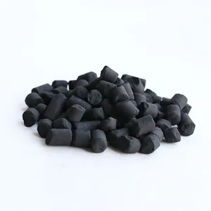 China Actieve Kool Productie 4Mm 5Mm Actieve Kool Pellets Voor Waterzuivering