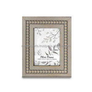Cadre photo en bois rustique fait main, support photo en bois naturel, décoration style ferme, cadre souvenir familial, cadeau pour anniversaire - Product Image 5