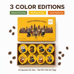 Coffret Cadeau de Cubes de Café Instantané Lyophilisé US pour Hôtels, Complexes Hôteliers et Locations de <span class=keywords><strong>Vacances</strong></span> - Product Image 1