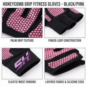 Guantes de Levantamiento de Pesas Premium para Hombres y Mujeres, Guantes de Entrenamiento para Gimnasio, Fitness y Levantamiento de Pesas con Soporte para Muñecas y Palma Acolchada - Product Image 6
