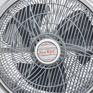 Ventilateur mural électrique haut de gamme, prise US, oscillant haute vitesse, 3 vitesses, moteur 100% cuivre, LED carré - Product Image 1