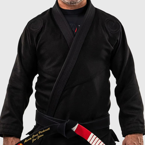 Uniforme de Entrenamiento 100% Algodón Elástico Ligero Transpirable Sin Costuras Unisex Profesional con Logotipo Personalizado Kimono de Jiu Jitsu BJJ - Product Image 1