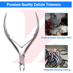 Non Slip Handle Durable Good Supplier Make Your Own Beauty Care Use Newest Wholesale Rate Cuticle and Nail Nippers - Product Image 6