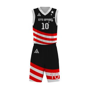 Best Quality Plus Size Outdoor Sports Wear 2026 Polyester <b>Material</b> High Quality Light Weight Customized Logo Basketball Uniform - Product Image 1