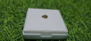 Esferita Natural [titanita] Facetada en Forma de Pera con Rutilo 6x5mm 0.50 Quilates para la Fabricación de Joyas - Product Image 3