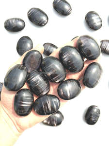 Pierre de paume en hyperstène, pierre précieuse de cristal, la plus vendue en gros, pour la guérison par le Reiki, la méditation, la métaphysique, agate naturelle, super fine - Product Image 4