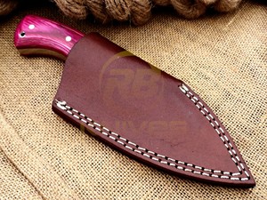 Cuchillos RB, Cuchillo de Caza y Camping de Acero al Carbono con Hoja Fija Personalizada, Mango de Resina de Espiga Completa, Garantía de 3 Años, Tamaño Personalizado OEM - Product Image 6