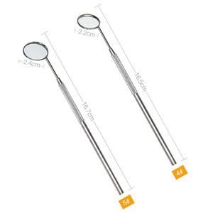 Espejo Bucal Dental Ergonómico Profesional, Autoclavable, de Acero Inoxidable, para Examen Dental - Product Image 6