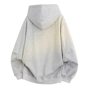 เสื้อฮู้ดโอเวอร์ไซส์บุขนแกะสำหรับผู้ชายและผู้หญิง ขายส่ง ดีไซน์บุซับในเป็นมิตรกับสิ่งแวดล้อม ผลิตจากโพลีเอสเตอร์/ผ้าฝ้ายผสม กันลม - Product Image 2