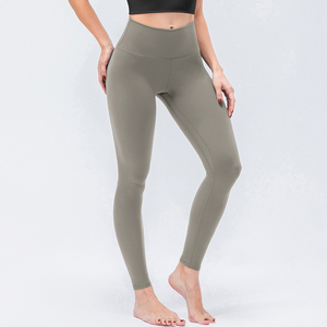 New Arrivals High Waisted Yoga <b>Leggings</b> with Custom logo Women Scrunch Butt <b>Seamless</b> Nylon Quick Dry Breathable <b>Leggings</b> - Product Image 1