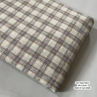 Tissu en mélange de coton durable pour vêtements, chemises, rideaux, draps, décoration intérieure, projets de couture, doux, respirant, vente en gros