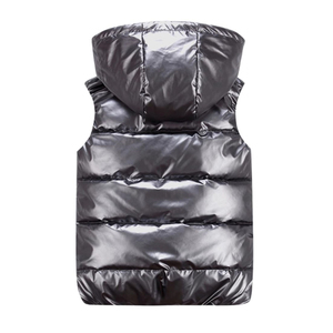 Chaleco Acolchado Sin Mangas para Hombre, Chaqueta Acolchada Cálida de Invierno, Calentador Corporal Ligero, Ropa Casual para Exteriores, Logotipo Personalizado OEM - Product Image 6