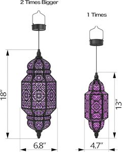 Lámpara colgante de metal ecológica que ahorra espacio, accesorio decorativo para colgar en el techo, para iluminación interior de apartamentos compactos - Product Image 6