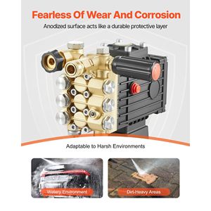 Kit di Ricambio per Pompe Idropulitrici ad Alta Pressione con Pistone Triplex Orizzontale da 1 Pollice, 3600 PSI, 3.7 GPM - Product Image 3