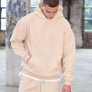 เสื้อฮู้ดดี้ผู้ชายคุณภาพสูง เสื้อสเวตเชิ้ตแบบสวม Unisex สตรีทแวร์ ขายส่ง เสื้อฮู้ดดี้แบบสั่งทำปักโลโก้ เสื้อฮู้ดดี้ผู้ชายแบบเรียบ - Product Image 1