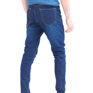 Jean en denim pour homme, coupe droite, taille mi-haute, délavé, déchiré, respirant, séchage rapide, style urbain, usage quotidien, vente en gros - Product Image 2