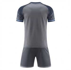 Uniforme de Fútbol Ecológico, Cuello Redondo, Manga Corta, Malla Antibacteriana, Secado Rápido, Transpirable, Cintura Elástica de Spandex/Poliéster - Product Image 2