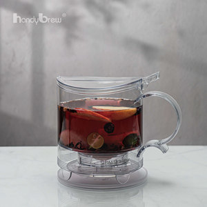 HandyBrew Gravity Tea Steeper 1000ml BPA Free Tritan Loose Leaf Tea <b>Maker</b> OEM ODM Taiwan Manufacturer - Product Image 4