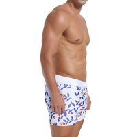 Caleçons Boxers Confortables pour Hommes Sans Coutures, Taille Mi-Haute, en Modal Tricoté Respirant, Vente en Gros, Logo Personnalisé, OEM 2026, Couleurs Personnalisées