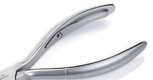 Nghia OMI Deluxe Nail Nippers Acero inoxidable Chapado en gris para manicura y pedicura Caja DE CUIDADO DE BELLEZA incluida - Product Image 3