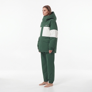 Ensemble de combinaison de ski imperméable à capuche pour femme, veste et pantalon coupe-vent pour l'hiver, vêtements d'extérieur respirants - Product Image 6