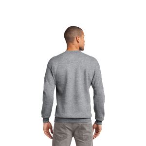 Bank – sweat-shirt surdimensionné pour hommes/vente en gros, sweat-shirt ras du cou/sweat-shirt surdimensionné à manches longues unisexe, Logo personnalisé pour hommes - Product Image 3