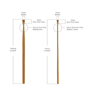 Venta al por mayor para distribución minorista: Juego de aros para orejas de bambú ahumado hechos a mano - 2 piezas, fáciles de usar, altamente elásticos - Product Image 1